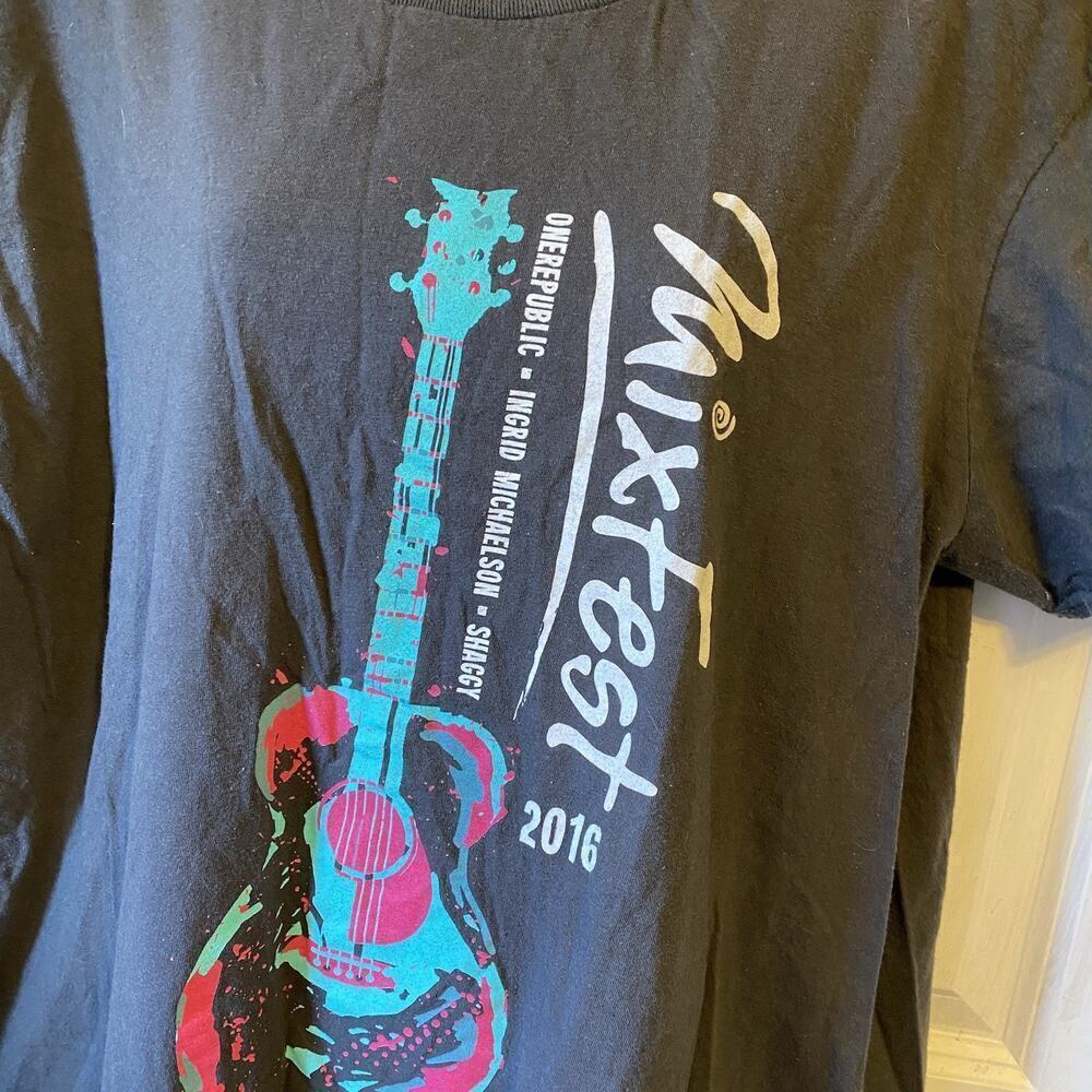 1R ONE REPUBLIC TEE T Shirt Mix fest 2016 Unisex Adult L Music 2 Fight Myeloma